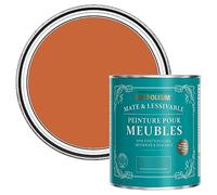 Rust-Oleum Peinture Orange Mate & Lessivable pour Meubles, Finition Mate - Thé Chaï 750ml