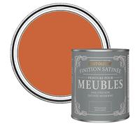 Rust-Oleum Peinture Orange pour Meubles, Finition Satinée - Thé Chaï 750ml