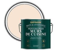 Rust-Oleum Peinture Rose Lessivable pour Murs de Cuisine, Finition Mate - Melrose 2.5L