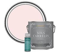 Rust-Oleum Peinture Rose Lessivable pour Sols Carrelés, Finition Mate - Vanille Fraise 2.5L