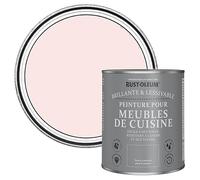 Rust-Oleum Peinture Rose pour Meubles de Cuisine, Finition Brillante - Vanille Fraise 750ml