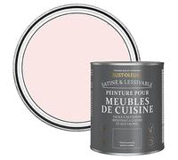 Rust-Oleum Peinture Rose pour Meubles de Cuisine, Finition Satinée - Vanille Fraise 750ml