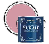 Rust-Oleum Peinture Rose pour Murs & Plafonds Chalky - Rose Antique 2.5L
