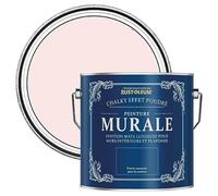 Rust-Oleum Peinture Rose pour Murs & Plafonds Chalky - Vanille Fraise 2.5L
