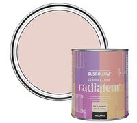 Rust-Oleum Peinture Rose Résistante à la chaleur pour Radiateur, Finition Brillante - Champagne Rosé 750ml