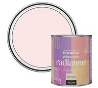 Rust-Oleum Peinture Rose Résistante à la chaleur pour Radiateur, Finition Brillante - Vanille Fraise 750ml