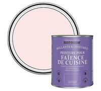 Rust-Oleum Peinture Rose Résistante à l'eau pour Faïence de Cuisine, Finition Brillante - Vanille Fraise 750ml