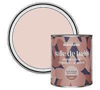 Rust-Oleum Peinture Rose Résistante à l'humidité pour Meubles de Salle de Bains, Finition Satinée - Champagne Rosé 750ml