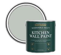 Rust-Oleum Peinture Verte Lessivable pour Murs de Cuisine, Finition Mate - Vert craie 2.5L