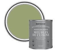 Rust-Oleum Peinture Verte pour Meubles de Cuisine, Finition Brillante Gris - Terrain Connu 750ml