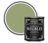 Rust-Oleum Peinture Verte pour Meubles, Finition Brillante Gris - Terrain Connu 750ml