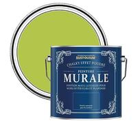 Rust-Oleum Peinture Verte pour Murs & Plafonds Chalky - Citron Vert 2.5L
