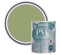 Rust-Oleum Peinture Verte pour Portes & Fenêtres en PVC, Finition Satinée Gris - Terrain Connu 750ml