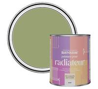 Rust-Oleum Peinture Verte Résistante à la chaleur pour Radiateur, Finition Mate Gris - Terrain Connu 750ml