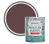 Rust-Oleum Peinture Violette Résistante à l'humidité pour Jardins, Finition Brillante - Mûre 750ml