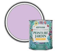 Rust-Oleum Peinture Violette Résistante à l'humidité pour Jardins, Finition Mate - Macaron 750ml