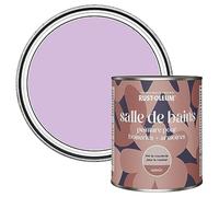 Rust-Oleum Peinture Violette Résistante à l'humidité pour Meubles de Salle de Bains, Finition Satinée - Macaron 750ml