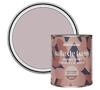 Rust-Oleum Peinture Violette Résistante à l'humidité pour Meubles de Salle de Bains, Finition Satinée - Lilas 750ml