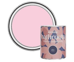 Rust-Oleum Pink Moisture Resistant Bathroom Wood and Cabinet Paint in Gloss Finish - My Husband Said No 750ml