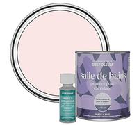 Rust-Oleum Pink Water-Resistant Bathroom Tile Paint in Gloss Finish - Strawberry Vanilla 750ml