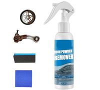 Rust Remover Spray for Metal, 100ml Multi-Functional Fast-Acting Rust Dissolver with Sponge & Cloth, Portable Oxidation Cleaner for Car, Bike, Tools & Household Furniture (B)
