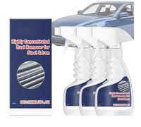 Rust Remover Spray for Metal, Highly Concentrated Rust Remover for Steel & Iron, Fast-Acting and Easy Spray-On Use (3 PCS)
