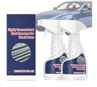 Rust Remover Spray for Metal, Highly Concentrated Rust Remover for Steel & Iron, Fast-Acting and Easy Spray-On Use (2 PCS)