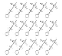 Rustark Assortiment de 15 boulons à œil M5 en forme de O - Kit d'ancrages à bascule - Boulons à ressort à bascule - Boulons à œillet robustes - Ancrages papillon à bascule pour plantes suspendues