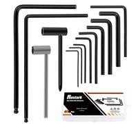 Rustark Jeu de clés Allen allongées pour barre de réglage Allen pour guitare