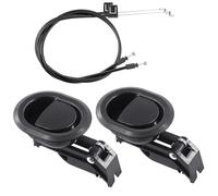 Rustark Lot de 2 pièces de rechange universelles en métal pour fauteuil inclinable avec câble de traction pour canapé