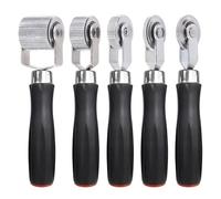Rustark Lot de 5 rouleaux insonorisants de voiture - 5 tailles différentes - Outils d'isolation acoustique pour installation insonorisante (4 mm, 6 mm, 12 mm, 20 mm, 40 mm)