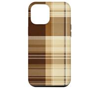 Rustic Brown Plaid Pattern Accessories Fall Collection Coque pour iPhone 12 Pro Max