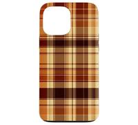 Rustic Brown Plaid Pattern Accessories Fall Collection Coque pour iPhone 13 Pro Max
