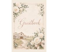 Rustic Guest Book: Country Inspired Barn Wedding Keepsake with Gift Log and Photo Pages