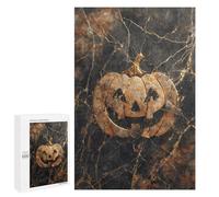 Rustic Halloween Pumpkin Decor Puzzle 1000 Pièces Educa Jouet en Bois Cadeau Unique Décoration Intérieure Jeu Éducatif Challenge Toy Adultes Et Enfants À Partir De 14 Ans 1000 PCS