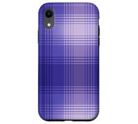 Rustic Olive Green Plaid Flannel Pattern Vintage Tartan Coque pour iPhone XR