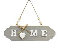 Rustic Porch Decor - Oval Timber Greeting Plate, Script Script Motif with Natural Wood Grain, Weatherproof Greeting Board, Ideal for Cafes and Apartment Building Hallways