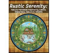 Rustic Serenity: Nature Mandalas Inspired by Cabins, Waterfalls, Nature & Wildlife