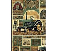 Rustic Tractor Collage Notebook: Perfect for notes, plans, and farming inspiration