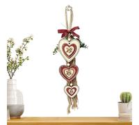 Rustic Wooden Heart Wall Decor | Farmhouse Indoor Ornament
