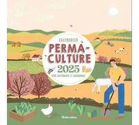 RUSTICA-Calendrier mural "Permaculture 2025" aux Éditions Rustica