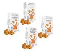 Rustichella d'Abruzzo | Paccherini au potiron et à la mangue | Pâtes de blé dur au potiron et à la mangue - 4 x 250 g | Pâtes courtes artisanales