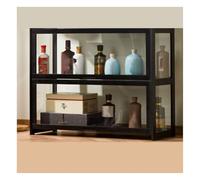 RusticWineBarCabinetFarmhouseKitchenPlacard & DrinksBarforLiquor & GlassesBuffetBuffetBuffetBuffet avec RangementRackforHomeSalle à Manger Chambre Décor