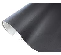 Rustine autocollante en cuir synthétique - Noir - 300 x 140 cm