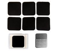 Rustine de pneu de vélo - Rustine de chambre à air résistante à la crevaison - Kit de réparation anti-fuite flexible pour vélo de route - Kit de réparation portable - Kit d'outils d'urgence