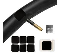 Rustine de pneu de vélo - Rustine de réparation de chambre à air anti-fuite, fixation solide de pneu de vélo de vélo de route | Kit de réparation de chambre à air durable pour vélo de montagne