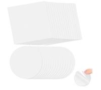 Rustine Matelas Gonflable 30 Pièces TPU Auto-Adhésives, Rustine Piscine Imperméable, Rustine Bouée Gonflable, 15 Carrées 7x7 cm + 15 Rondes 8 cm, pour Matelas, Piscines et Articles Gonflables