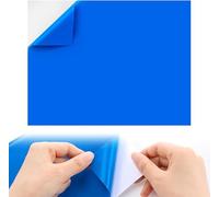 Rustine pour Piscine Auto-Adhésifs Réparation Patch Large Reparation Liner 2.8FTx2FT PVC Rustines de réparation Autocollantes pour Piscines Matelas Bouée Bateau Canoe Ballons de Plage Gonflable (Bleu)