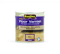 Rustin's (AFCG2500) Vernis pour sol - Séchage rapide - Incolore - brillant - 10-12m²/L - 2.5L
