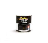 Rustins Peinture brillante noire Gloss 250ML
